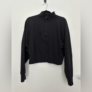 Lululemon Black Ready to Rulu Half Zip Pullover